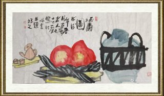 姜国华_酒寿图 MSHY-00125